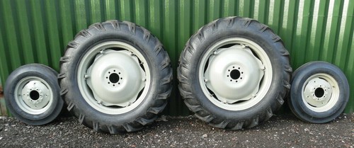 Tractor rims tyres rears - tractor,